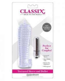 Classix Textured Sleeve and Bullet Clear