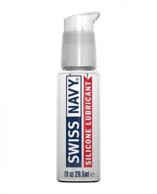 Swiss Navy Premium Silicone Lubricant 1oz Bottle