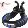 Tornado double ring locking fine ring for Longer Harder Stronger Erection;  Improve Sexual Performance;  Sex Toys for Men Massager Adult Sex Toys for