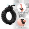 Tornado double ring locking fine ring for Longer Harder Stronger Erection;  Improve Sexual Performance;  Sex Toys for Men Massager Adult Sex Toys for